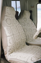Load image into Gallery viewer, Crochet Seat Covers - Wishbone Beige
