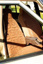 Load image into Gallery viewer, Crochet Seat Covers - Chestnut Brown