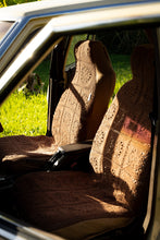 Load image into Gallery viewer, Crochet Seat Covers - Chestnut Brown