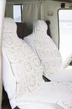 Load image into Gallery viewer, Crochet Seat Coves - Cream