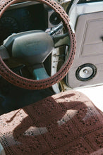 Load image into Gallery viewer, Crochet Seat Covers - Chestnut Brown