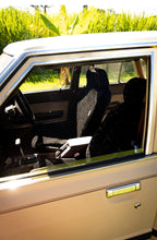 Load image into Gallery viewer, Crochet Seat Covers - New Moon Black
