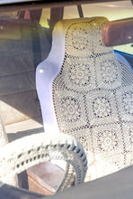 Load image into Gallery viewer, Crochet Seat Coves - Cream
