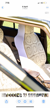 Load image into Gallery viewer, Crochet Seat Coves - Cream
