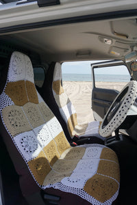 Crochet Seat Covers - Multi