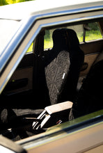 Load image into Gallery viewer, Crochet Seat Covers - New Moon Black
