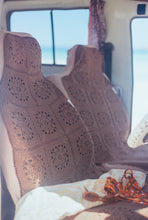 Load image into Gallery viewer, Crochet Seat Covers - Chestnut Brown
