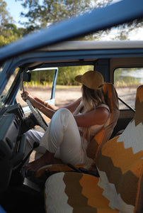 Crochet Seat Covers - Sahara