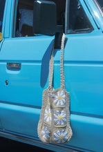 Load image into Gallery viewer, Daisy Chain Crochet Tote Bag
