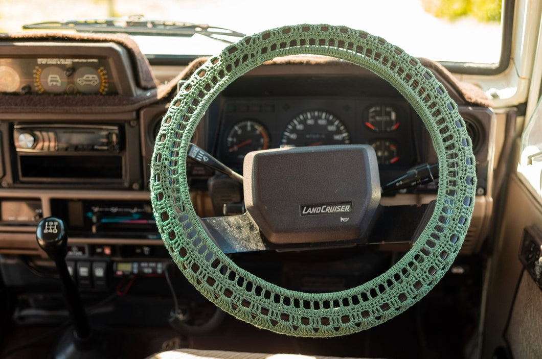 Forest Fern - Steering Wheel Cosie